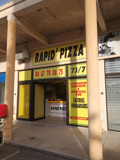 Pizza de RAPID'PIZZA à Castries